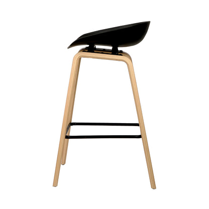 Artiss 2x Bar Stools Wooden-Bar Stools-PEROZ Accessories