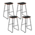 Artiss 4x Bar Stools Leather Padded Metal-Furniture > Bar Stools & Chairs > Table & Bar Stools-PEROZ Accessories