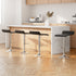 Artiss 4x Bar Stools Adjustable Gas Lift Chairs Black-Bar Stools-PEROZ Accessories