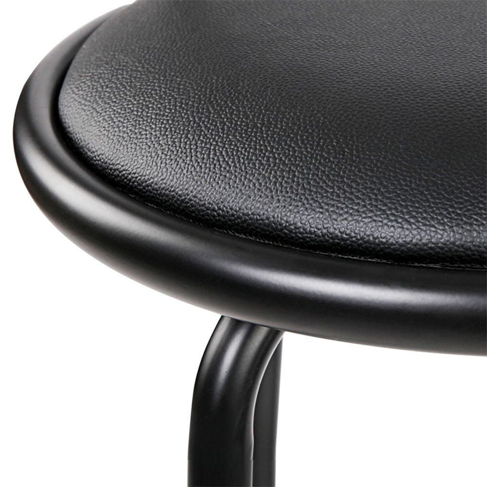 Artiss 2x Bar Stools Swivel Leather Padded Metal-Furniture > Bar Stools &amp; Chairs-PEROZ Accessories