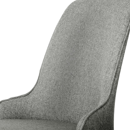 Artiss Dining Chairs Set of 4 Linen Fabric Grey-Furniture &gt; Dining &gt; Kitchen &amp; Dining Chairs-PEROZ Accessories