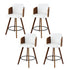 Artiss Wooden Bar Stools Swivel Kitchen Counter Stool Chair 58cm Seat Height-Furniture > Bar Stools & Chairs > Table & Bar Stools-PEROZ Accessories
