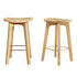 Artiss 2x Bar Stools Bamboo Rattan Stool Counter Chair Kitchen Barstools-Furniture > Bar Stools & Chairs-PEROZ Accessories