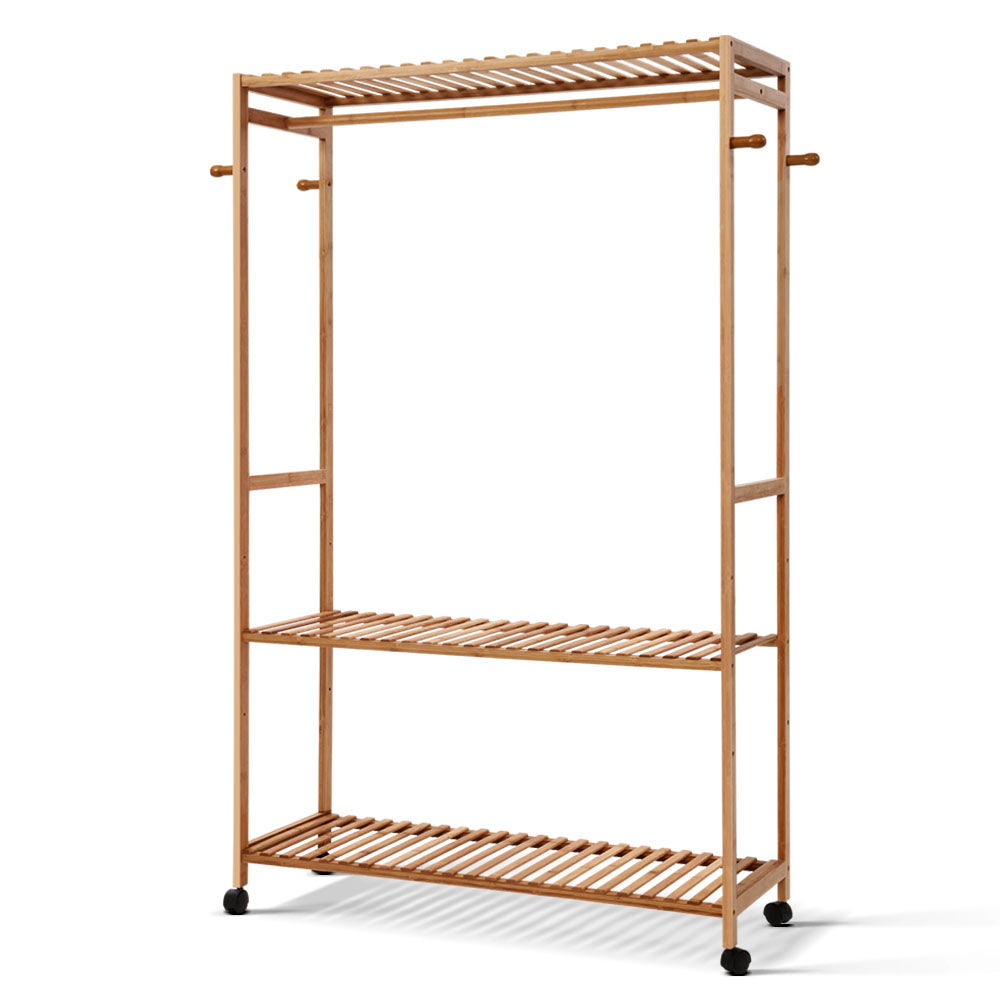 Artiss Clothes Rack Wardrobe Coat Stand Hanger 165cm-Coat Racks-PEROZ Accessories
