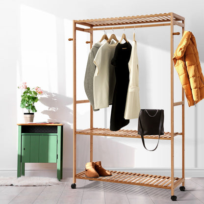 Artiss Clothes Rack Wardrobe Coat Stand Hanger 165cm-Coat Racks-PEROZ Accessories