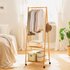 Artiss Clothes Rack Airer Coat Stand 165x59cm Wheels-Coat Racks-PEROZ Accessories