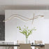 BAMDECOR A203 1.8m Modern minimalist pendant lights for home decoration ceiling pendant light (Gold)-Home & Garden > Lighting > Ceiling Lights-PEROZ Accessories