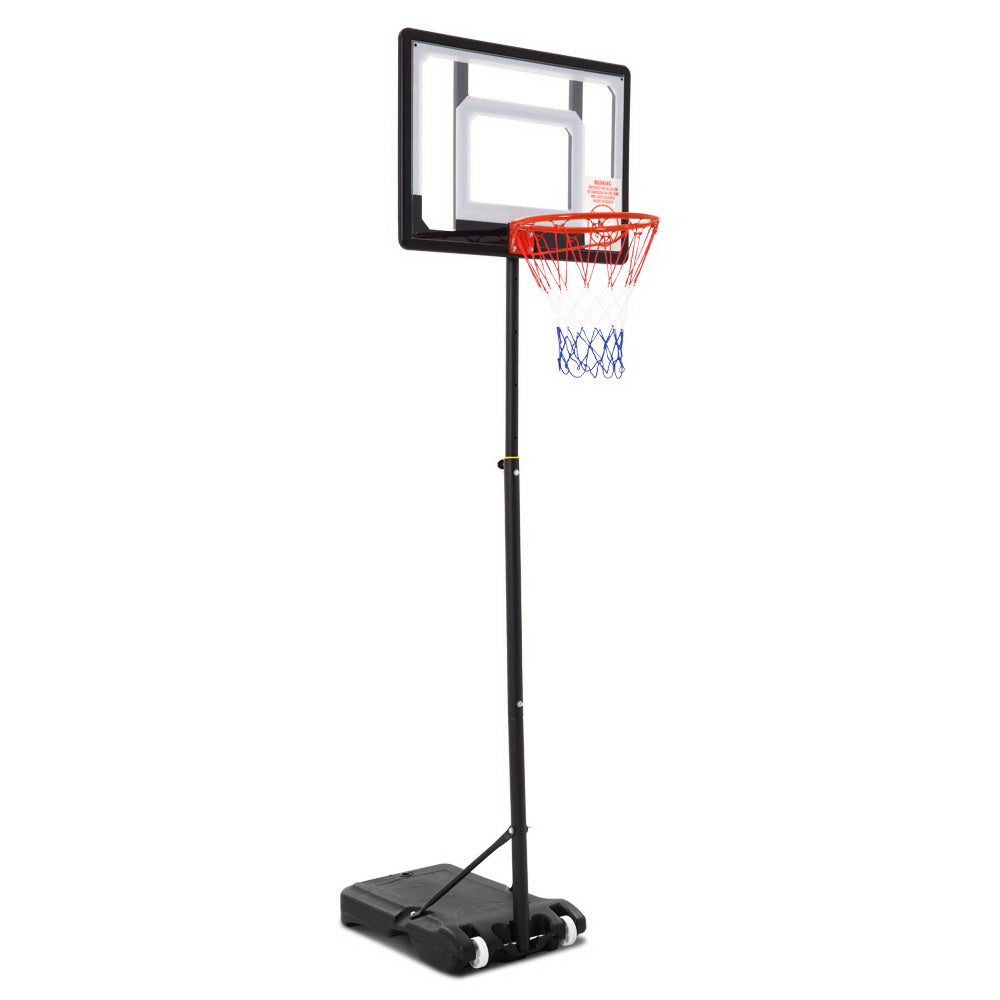 Everfit 2.1M Basketball Hoop Stand System Adjustable Portable Pro Kids Clear-Sports &amp; Fitness &gt; Basketball &amp; Accessories-PEROZ Accessories