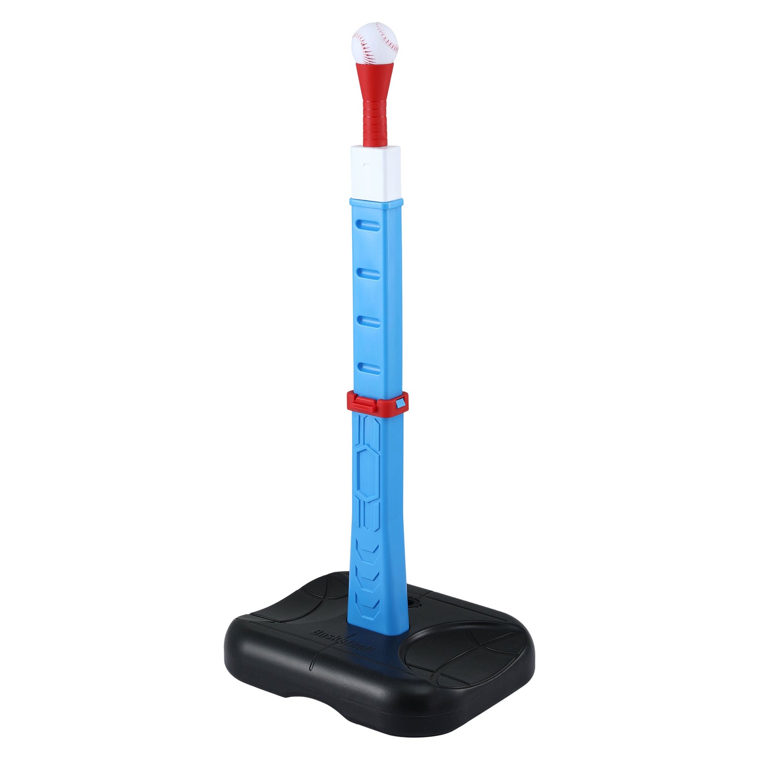 Keezi Kids Basketball Hoop Stand Baseball Set Adjustable Height Sports Toys Blue-Sports &amp; Fitness > Ball Sports > Basketball &amp; Basketball Accessories-PEROZ Accessories