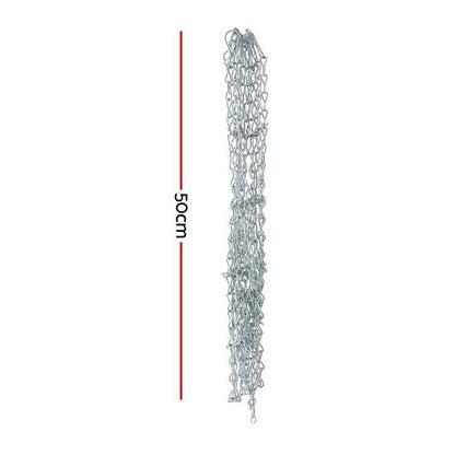 Everfit Basketball Ring Metal Braided Chain Net 12 Loop-Sports &amp; Fitness &gt; Basketball &amp; Accessories-PEROZ Accessories