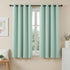 Artiss Blockout Curtains 2X 132x160cm Thermal Insulated Eyelet Drapes Green-Home & Garden > Curtains > Curtains & Drapes-PEROZ Accessories