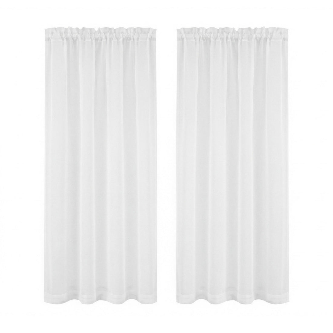 Artiss Blockout Curtains 2X 132x160cm Light Filtering Window Drapes Rod Pocket-Home &amp; Garden > Curtains > Curtains &amp; Drapes-PEROZ Accessories