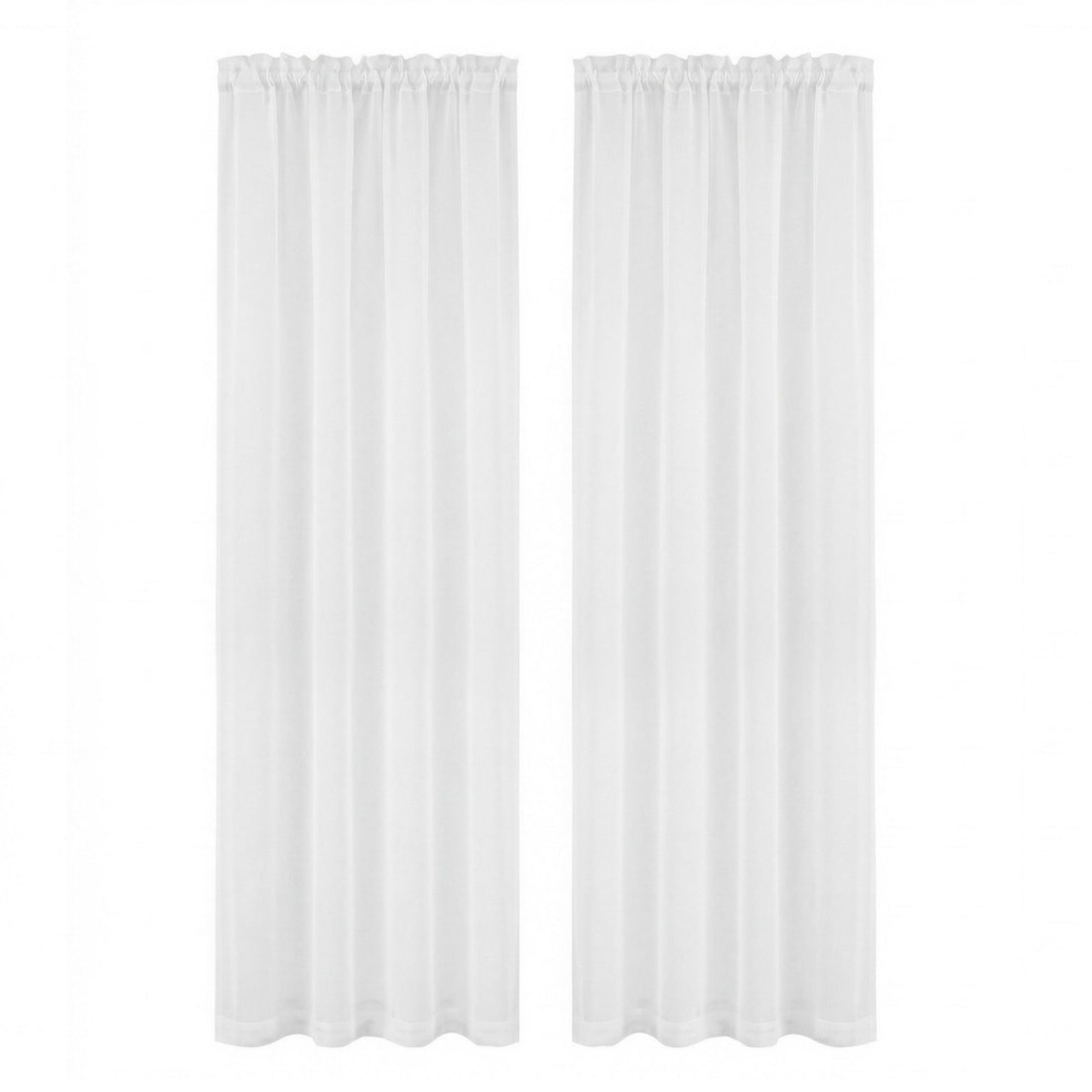 Artiss Blockout Curtains 2X 132x213cm Light Filtering Window Drapes Rod Pocket-Home &amp; Garden > Curtains > Curtains &amp; Drapes-PEROZ Accessories