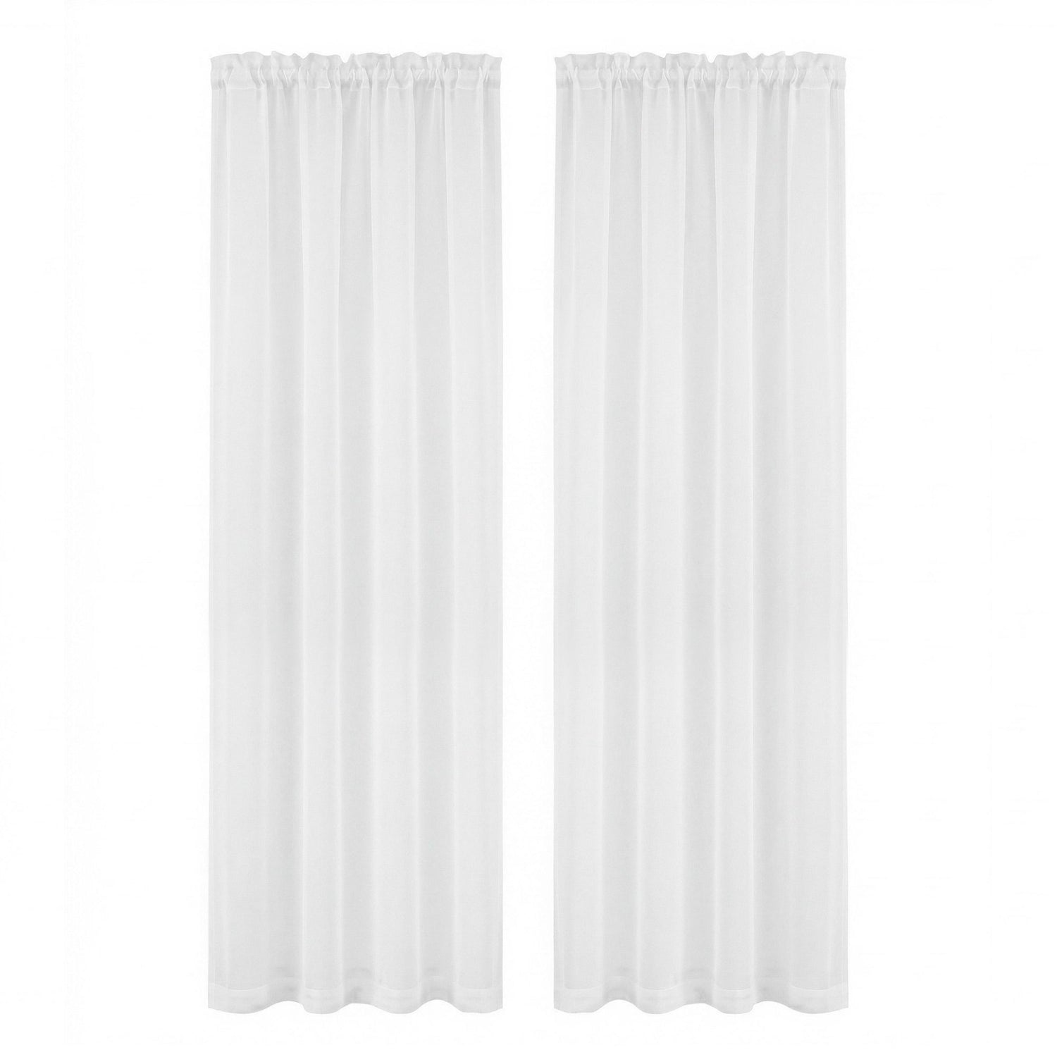 Artiss Blockout Curtains 2X 132x213cm Light Filtering Window Drapes Rod Pocket-Home &amp; Garden > Curtains > Curtains &amp; Drapes-PEROZ Accessories