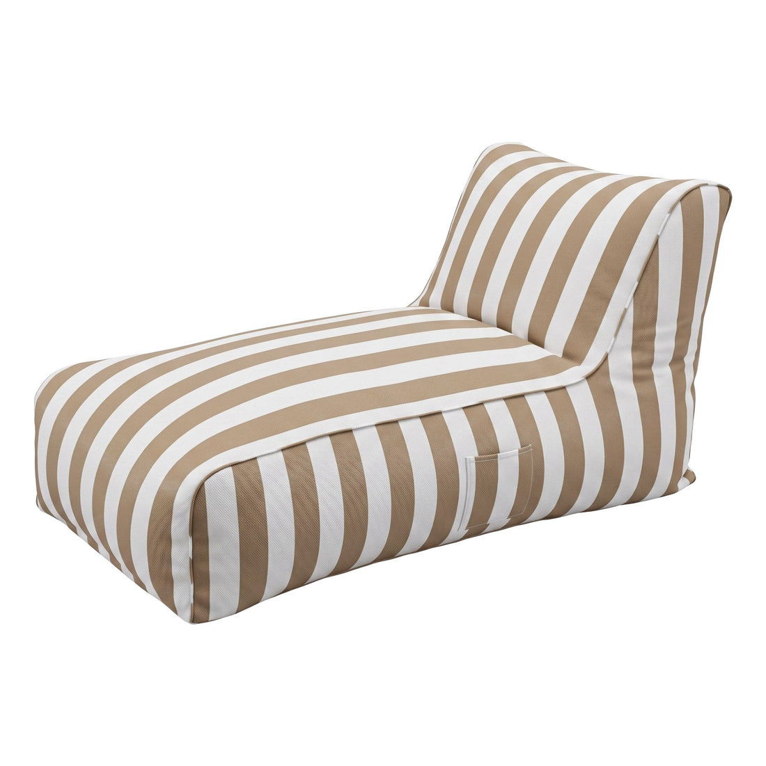 Artiss Outdoor Bean Bag Chair Cover (No Filler) Splash-Proof Beanbag Lounge Sofacover Stuffed Animal Storage Bean Bag Cover for Patio Poolside Relaxing, Taupe-Furniture > Sofas > Sofa Accessories-PEROZ Accessories