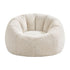 Artiss Bean Bag Chair Cover (No Filler) Soft Faux Fur Beanbag Cover Large Round Stuffed Animal Storage Bean Bag Cover Washable Lazy Sofa Cover for Adults Kids Teens, Beige-Furniture > Sofas > Sofa Accessories-PEROZ Accessories