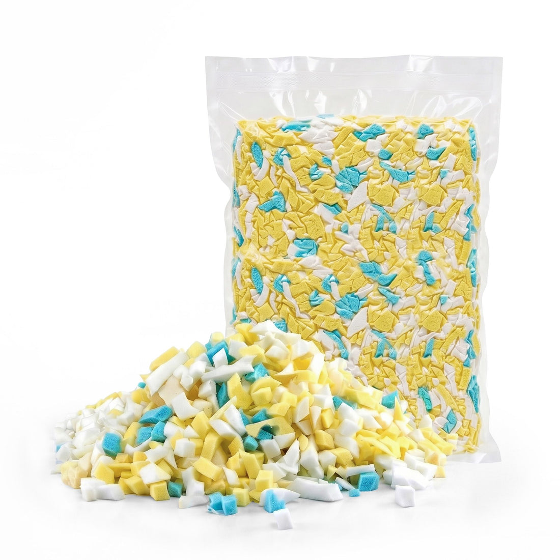 Artiss 5lbs (2.2KG) Bean Bag Filler Shredded Memory Foam Filling High Density Soft Pillow Stuffing for Bean Bag Chair, Couch Cushion, Dog Bed, Stuffed Animals and Arts Crafts-Furniture > Sofas > Sofa Accessories-PEROZ Accessories