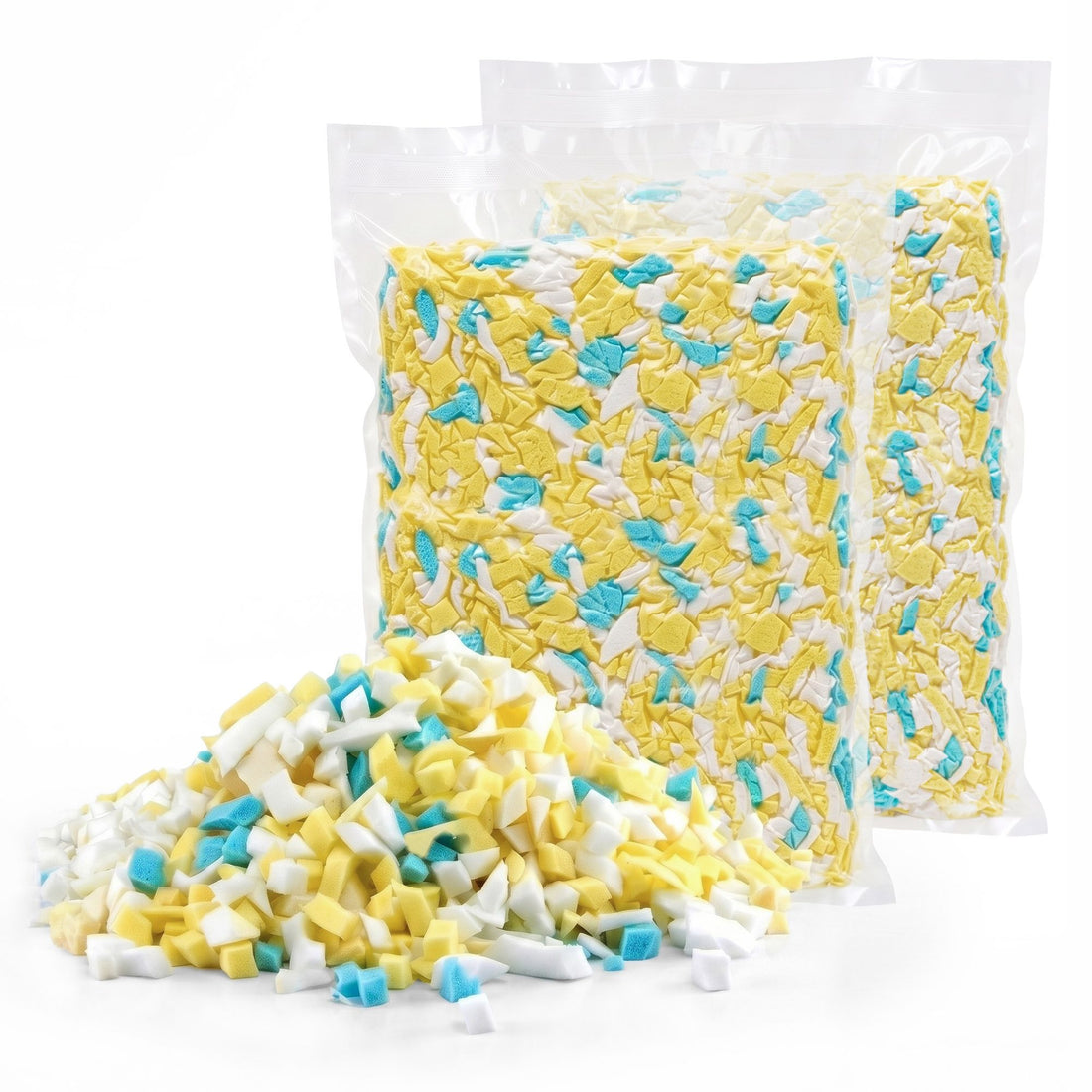 Artiss 10lbs (4.4KG) Bean Bag Filler Shredded Memory Foam Filling High Density Soft Pillow Stuffing for Bean Bag Chair, Couch Cushion, Dog Bed, Stuffed Animals and Arts Crafts-Furniture > Sofas > Sofa Accessories-PEROZ Accessories