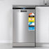 Devanti 10 Place Settings Freestanding Dishwasher Silver-Appliances > Kitchen Appliances > Dishwashers-PEROZ Accessories