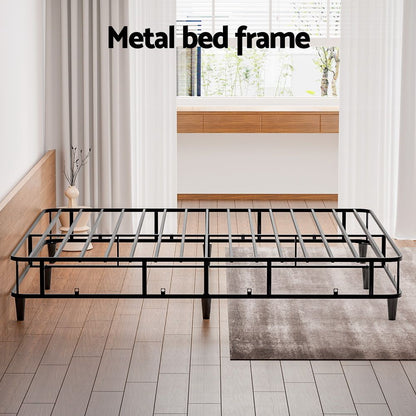 Artiss Bed Frame King Size Metal Grey MASON-Furniture > Bedroom-PEROZ Accessories