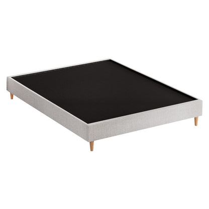 Artiss Bed Frame Double Size Beige ZORA-Furniture > Bedroom-PEROZ Accessories