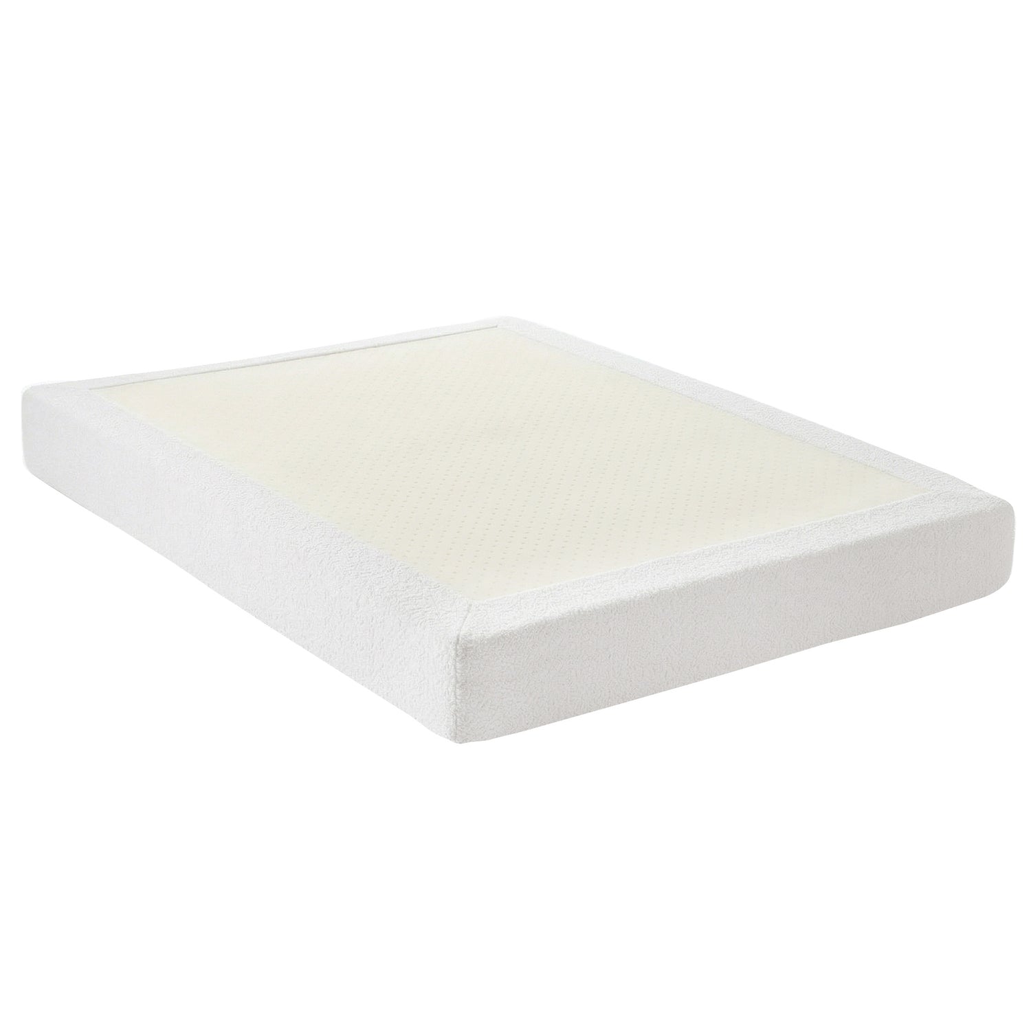 Artiss Compression Bed Frame Double Size No Assembly Vacuum High Density Sponge Boucle Cream White-Furniture > Bedroom > Beds &amp; Bed Frames-PEROZ Accessories