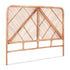 Artiss Bed Headboard Queen Bedhead Rattan - FRED Pine-Furniture > Bedroom > Headboards-PEROZ Accessories