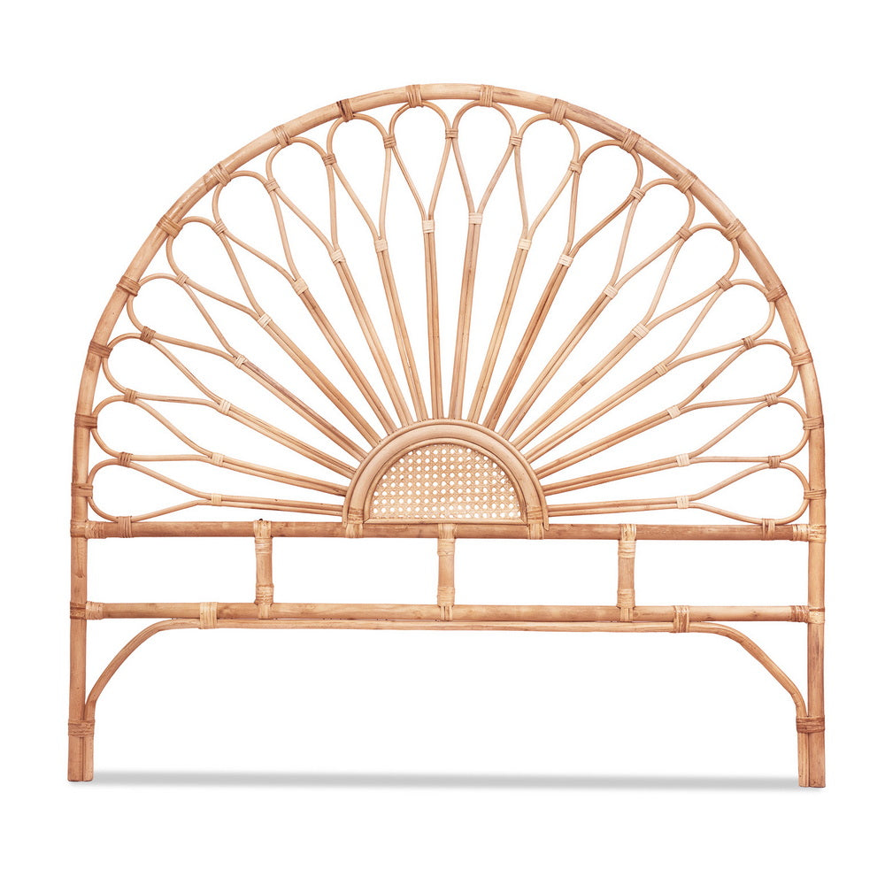 Artiss Bed Headboard Double Bedhead Rattan - MARI Pine-Furniture &gt; Bedroom &gt; Headboards-PEROZ Accessories