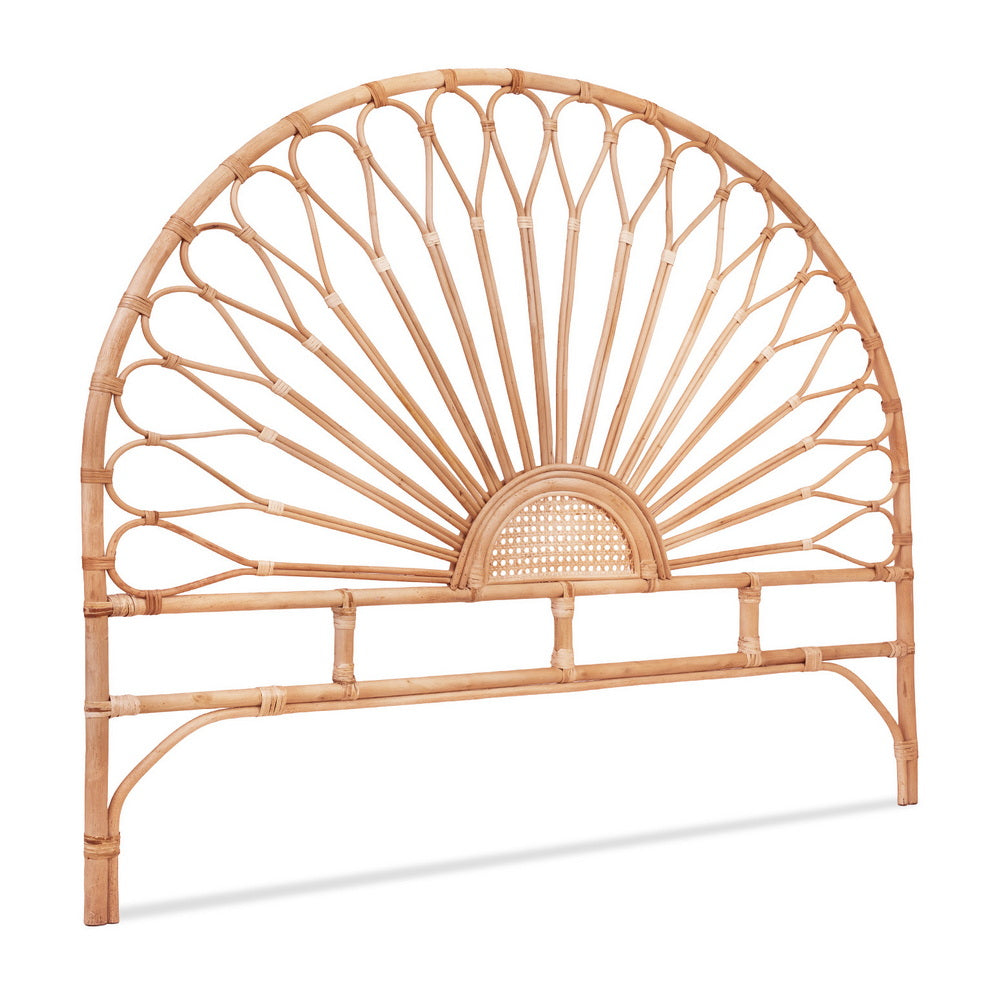 Artiss Bed Headboard Queen Bedhead Rattan - MARI Pine-Furniture &gt; Bedroom &gt; Headboards-PEROZ Accessories