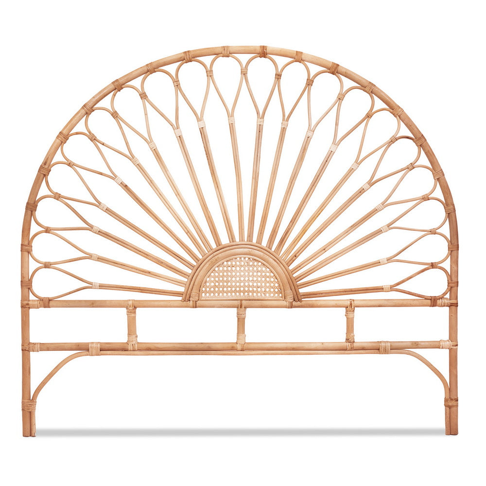Artiss Bed Headboard Queen Bedhead Rattan - MARI Pine-Furniture &gt; Bedroom &gt; Headboards-PEROZ Accessories