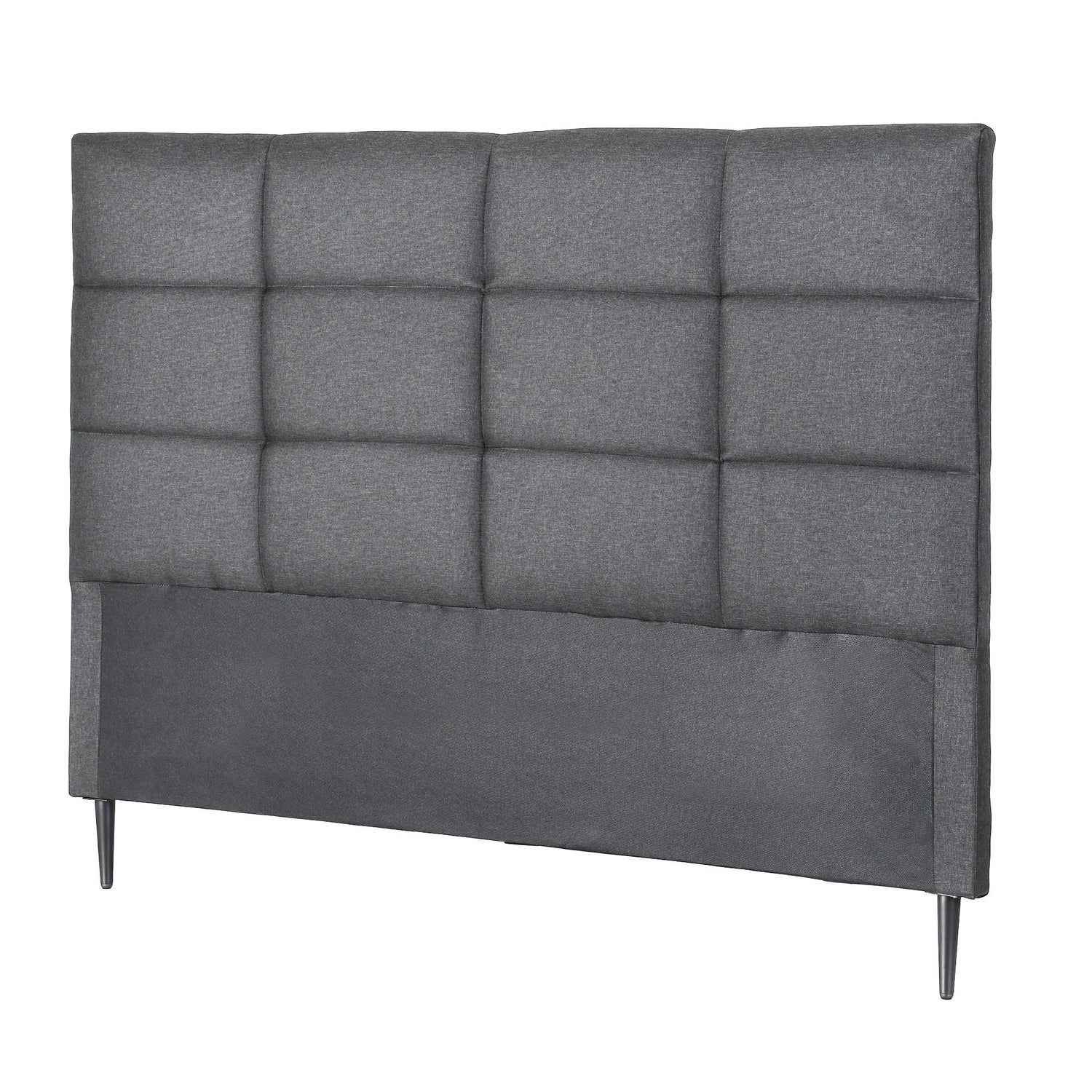 Artiss Bed Headboard Double Bedhead Linen Fabric Charcoal-Furniture > Bedroom > Headboards-PEROZ Accessories