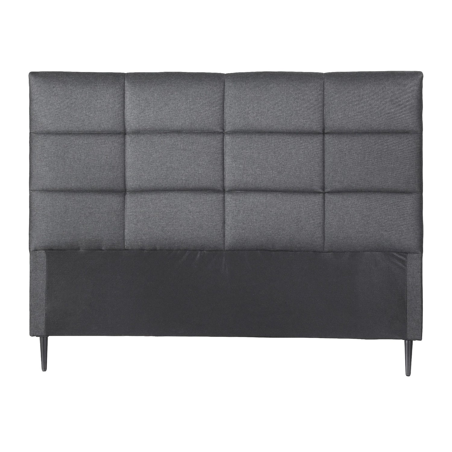 Artiss Bed Headboard Double Bedhead Linen Fabric Charcoal-Furniture > Bedroom > Headboards-PEROZ Accessories