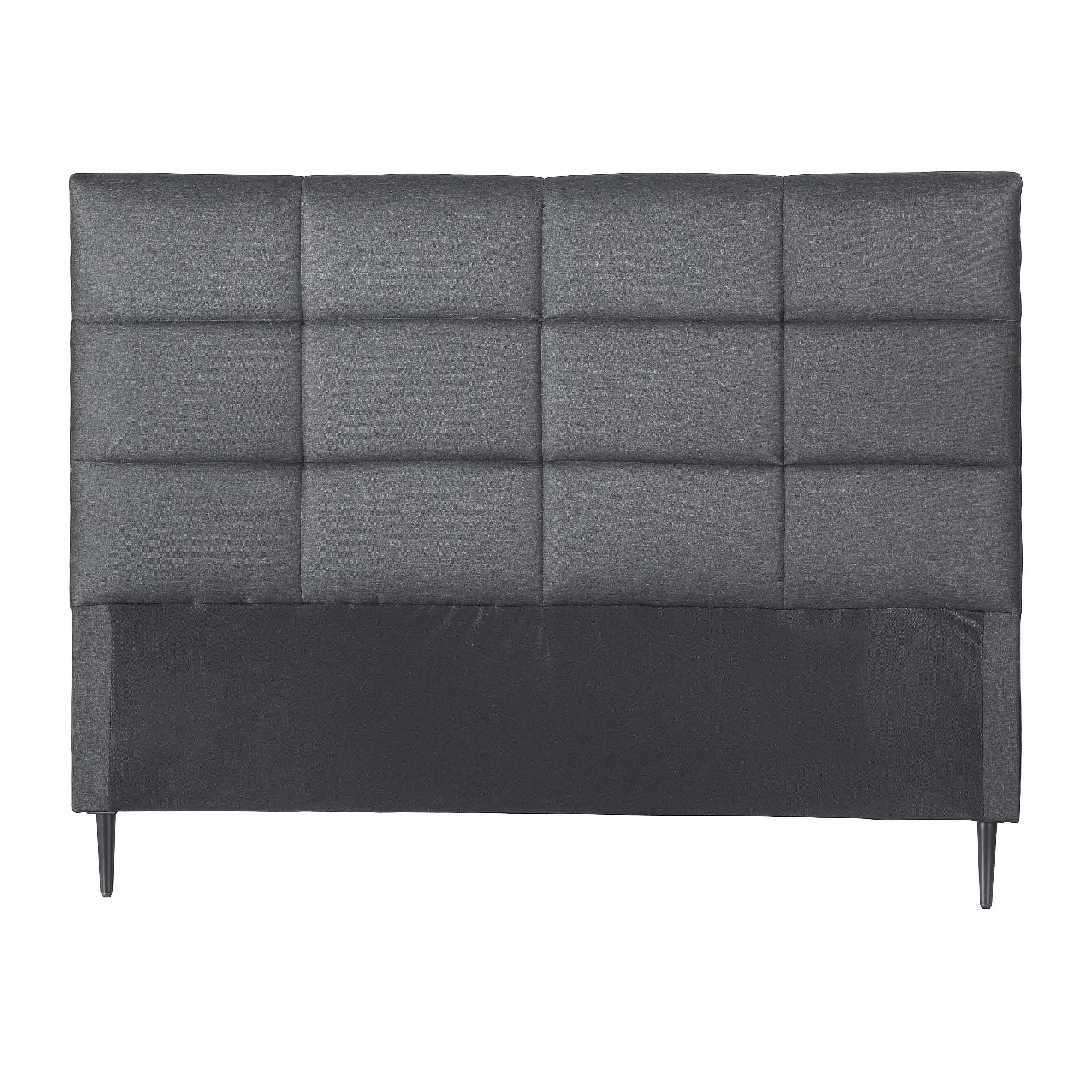 Artiss Bed Headboard Double Bedhead Linen Fabric Charcoal-Furniture > Bedroom > Headboards-PEROZ Accessories