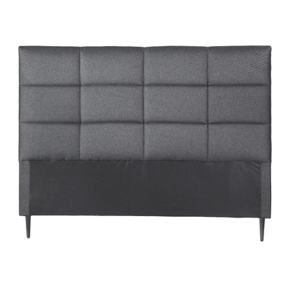 Artiss Bed Headboard Double Bedhead Linen Fabric Charcoal-Furniture > Bedroom > Headboards-PEROZ Accessories