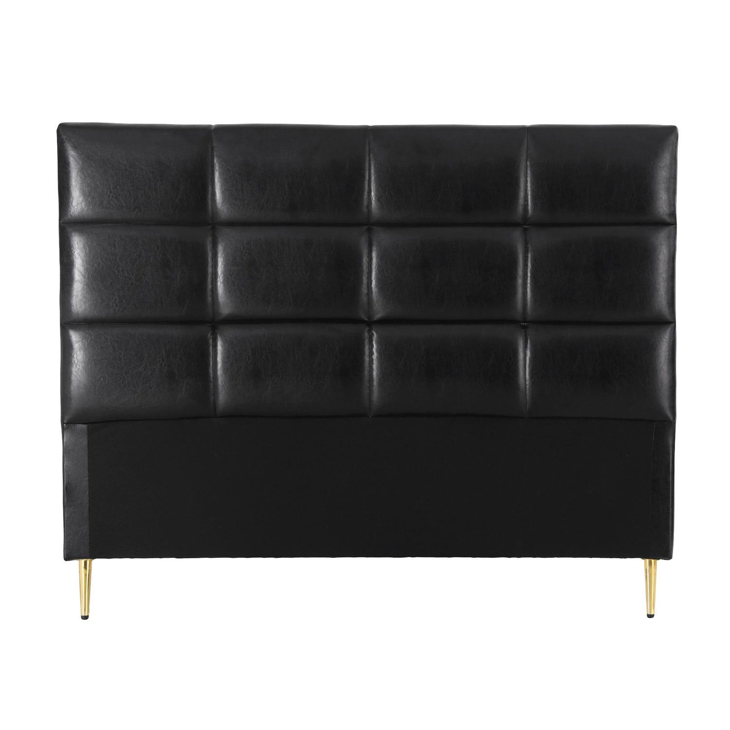 Artiss Bed Headboard Queen Bedhead PU Leather Black-Furniture > Bedroom > Headboards-PEROZ Accessories