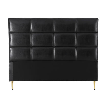 Artiss Bed Headboard Queen Bedhead PU Leather Black-Furniture > Bedroom > Headboards-PEROZ Accessories
