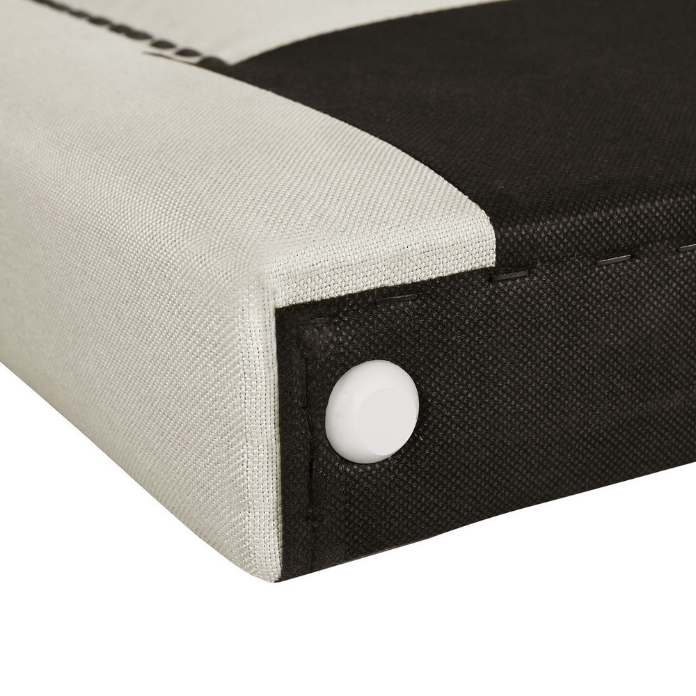 Artiss Bed Head Queen Size Fabric - RIVE Beige-Home &amp; Garden &gt; Bedding-PEROZ Accessories