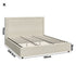 Oikiture Bed Frame King Size Gas Lift Base Storage ADI-Bed Frame-PEROZ Accessories