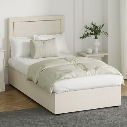 Oikiture Bed Frame King Single Gas Lift Base Storage ADI-Bed Frame-PEROZ Accessories