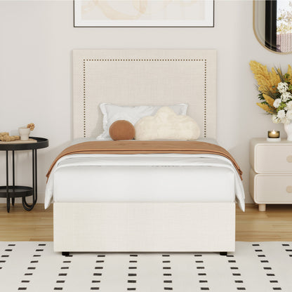 Oikiture Bed Frame King Single Gas Lift Base Storage ADI-Bed Frame-PEROZ Accessories