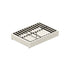 Oikiture Bed Frame Double Size Gas Lift Storage Base Velvet Cream-Bed Frame-PEROZ Accessories