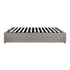 Oikiture Double Bed Frame Mattress Base with Lift Gas Beige-Bed Frames-PEROZ Accessories
