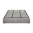 Oikiture King Bed Frame Mattress Base with Lift Gas Beige-Bed Frames-PEROZ Accessories