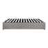 Oikiture King Single Bed Frame Mattress Base with Lift Gas Beige-Bed Frames-PEROZ Accessories