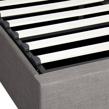 Oikiture Bed Frame Single Size Gas Lift Base With Storage-Bed Frame-PEROZ Accessories