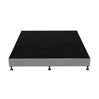 Oikiture Bed Frame King Size Bed Base Platform Grey-Bed Frames-PEROZ Accessories