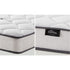 Oikiture Bed Frame with Mattress Double Size Pink Velvet-Bed Frames-PEROZ Accessories