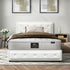 Oikiture Bed Frame with Mattress King Single Gas Lift White-Bed Frame-PEROZ Accessories