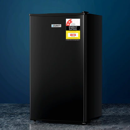 Devanti 95L Bar Fridge Black-Appliances &gt; Kitchen Appliances-PEROZ Accessories