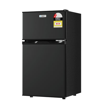 Devanti 80L Bar Fridge Mini Freezer Refrigerator Black-Appliances &gt; Fridges &amp; Freezers &gt; Fridges-PEROZ Accessories